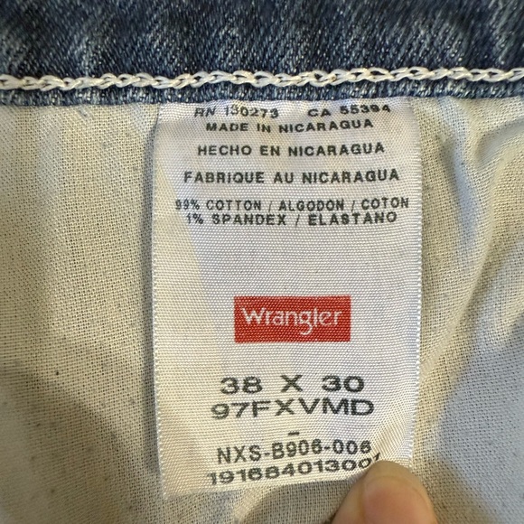 Wrangler Men’s 38x30 Jeans - Picture 4 of 4
